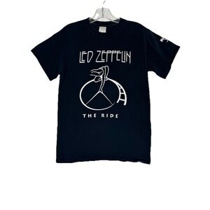 Rare Led Zeppelin Band The Ride Hard‎ Rock Park Myrtle Beach T Shirt Small